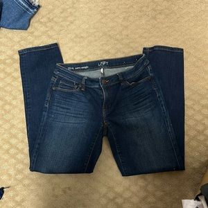 Loft jeans size 27/4 curvy straight leg